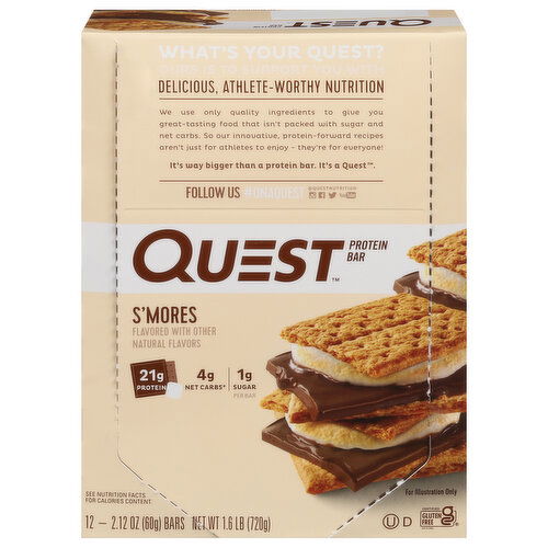 Quest S'mores Protein Bar