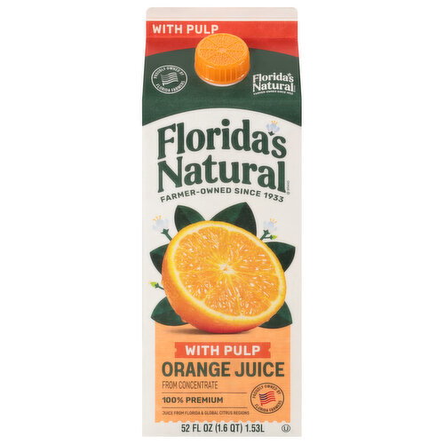 Florida's Natural Premium Orange Juice with Pulp