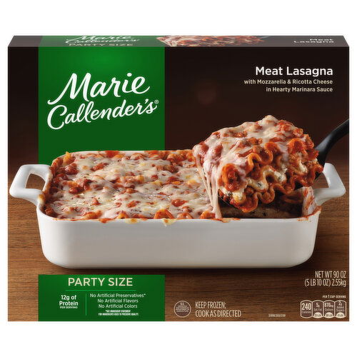 Marie Callender's Meat Lasagna, Party Size