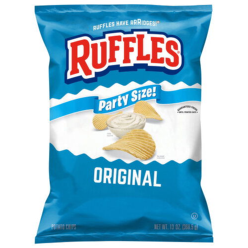 Ruffles Original Potato Chips Party Size