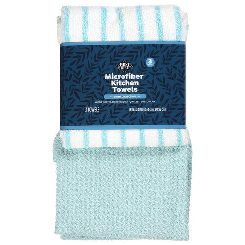 First Street Home Collection Microfiber Kitchen Towels