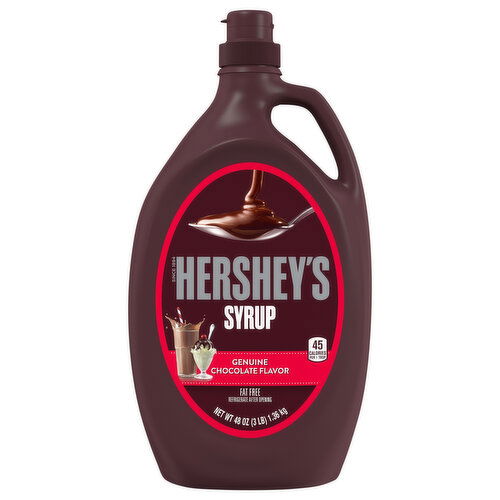 Hershey's Fat Free Genuine Chocolate Flavor Syrup