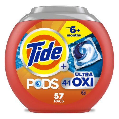 Tide Laundry Detergent Pacs Image 1 of 6