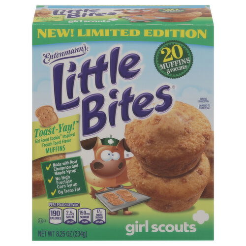 Entenmann's Muffins, French Toast Flavor, Girl Scouts