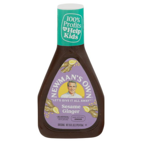 Newman's Own Dressing, Sesame Ginger