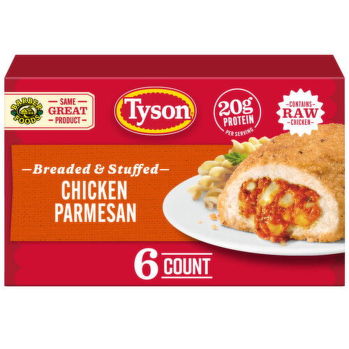 Tyson Frozen Stuffed Chicken Breasts Chicken Parmesan
