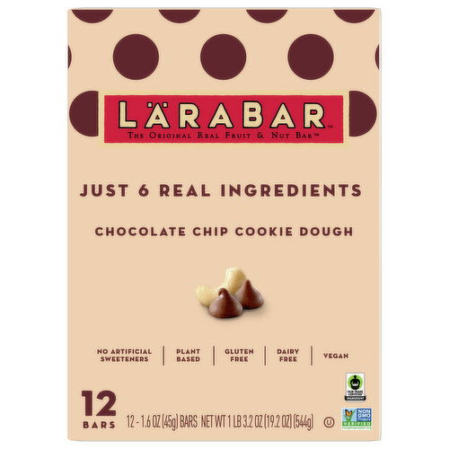 Larabar Fruit & Nut Bar, Chocolate Chip Cookie Dough