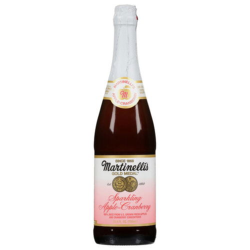 Martinelli's Sparkling Apple-Cranberry Juice