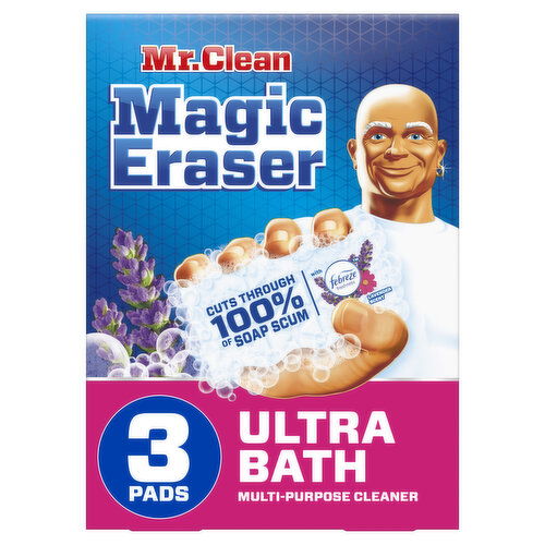 Mr. Clean Magic Eraser Sponge, Bathroom Cleaner, Ultra Bath