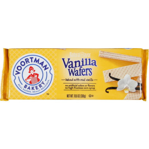 Voortman Bakery Wafers, Vanilla