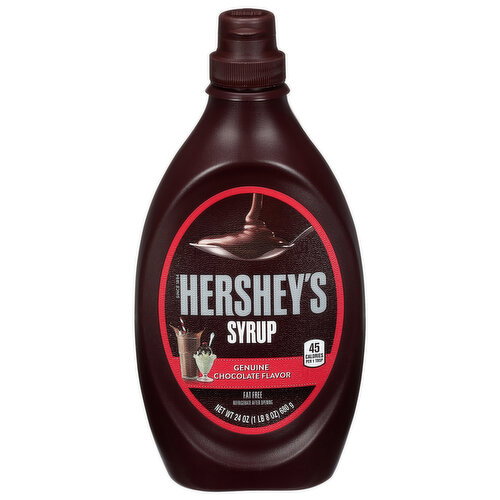 Hershey's Fat Free Genuine Chocolate Flavor Syrup