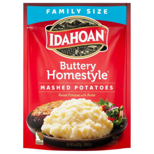 Idahoan Buttery Homestyle Mashed Potatoes Family Size