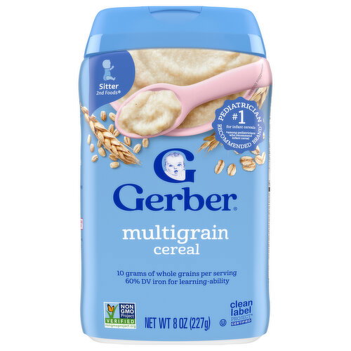 Gerber Sitter 2nd Foods Multigrain Cereal