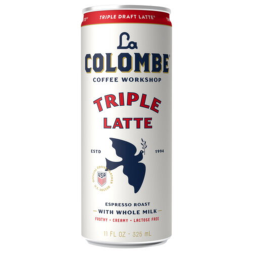 La Colombe Espresso Roast Triple Latte Coffee Drink