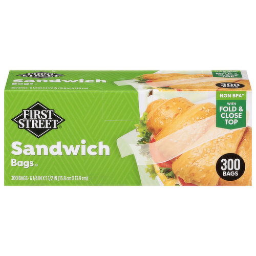 First Street Sandwich Bags