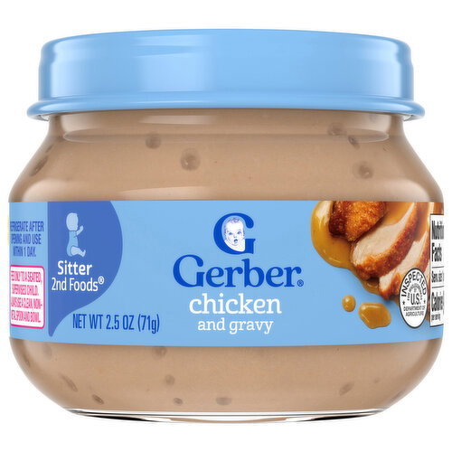 Gerber Sitter 2nd Foods Chicken and Gravy