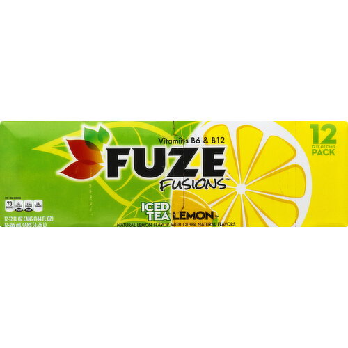 Fuze Iced Tea Lemon Image 1 of 4