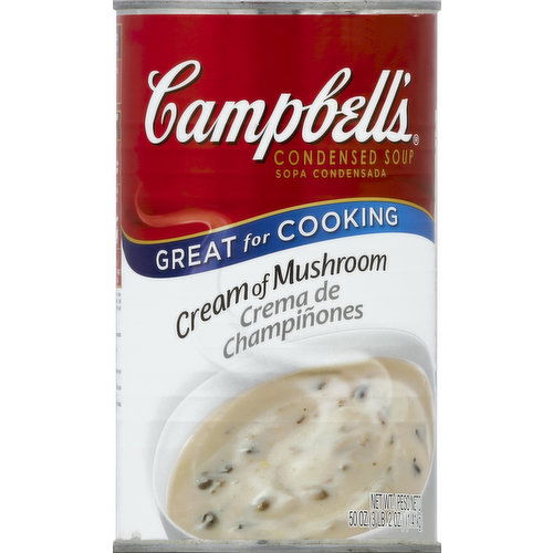 CAMPBELLS Soup, Condensed, Cream of Mushroom