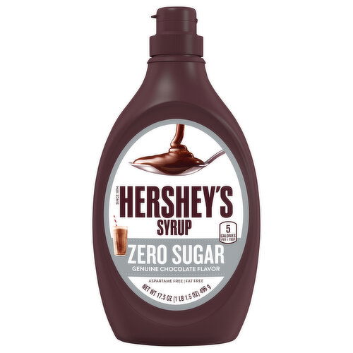Hershey's Zero Sugar Genuine Chocolate Flavor Syrup