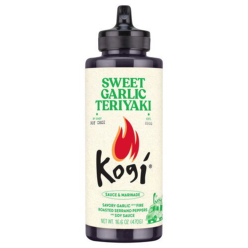 Kogi Sweet Garlic Teriyaki Sauce & Marinade