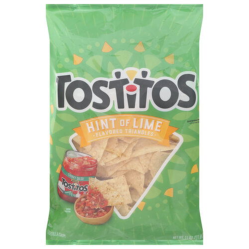 Tostitos Tortilla Chips, Hint of Lime