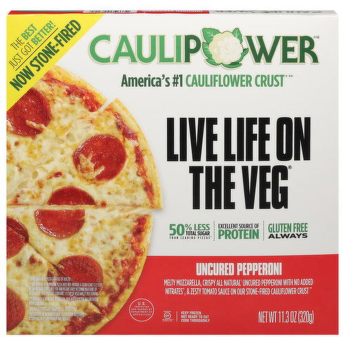 Caulipower Pizza, Uncured Pepperoni