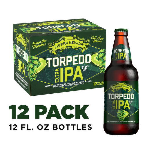 Sierra Nevada Beer, Extra IPA, Torpedo