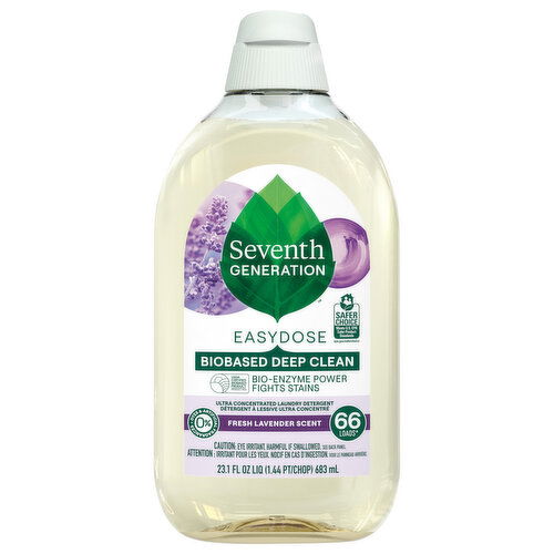 Seventh Generation Fresh Lavender Scent Biobased Deep Clean Laundry Detergent