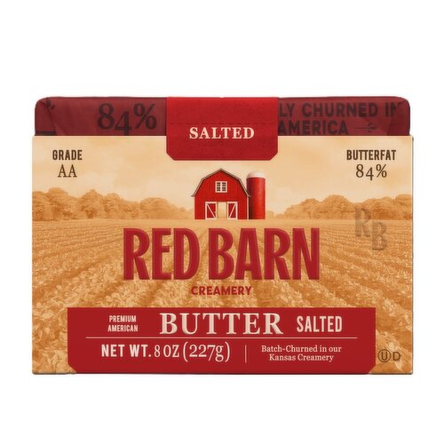 Red Barn Creamery Premium Salted Butter Image 1 of 7