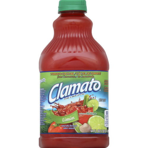 Clamato Tomato Cocktail, Limon