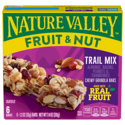 Nature Valley Chewy Trail Mix Granola Bars Image 1 of 6
