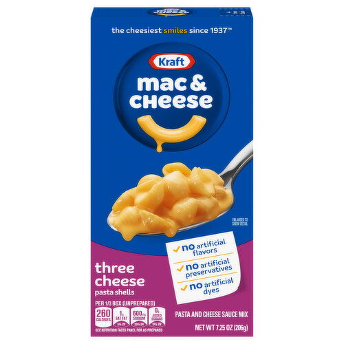 Kraft Three Cheese Mac & Cheese