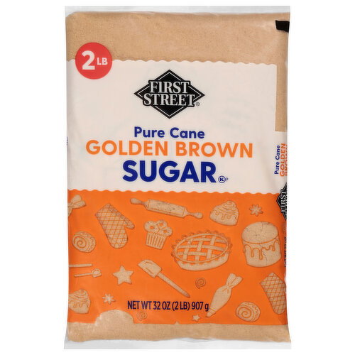 First Street Pure Cane Golden Brown Sugar