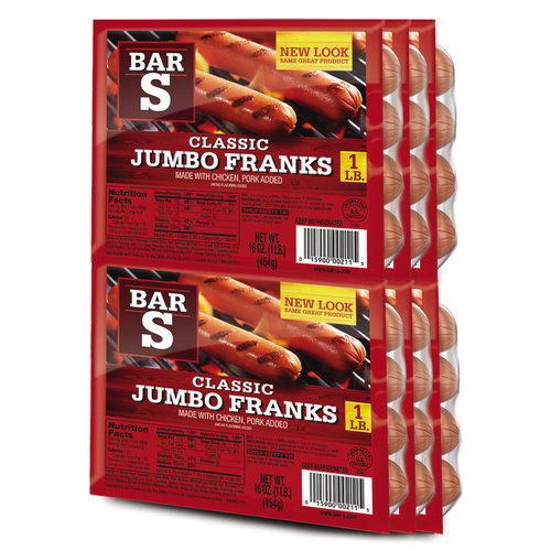 Bar S Jumbo Meat Franks