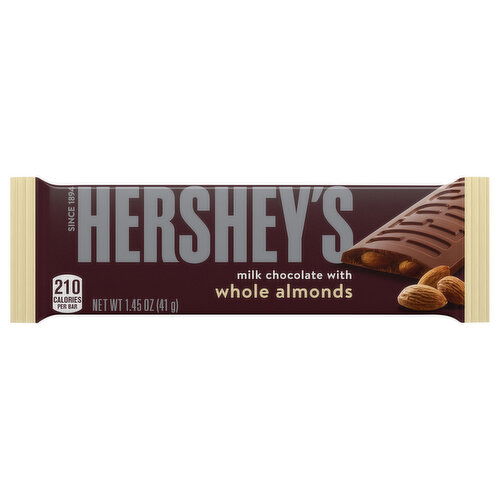 Hershey's Milk Chocolate with Whole Almonds
