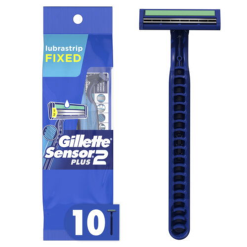 Gillette Sensor2 Plus Men's Disposable Razors