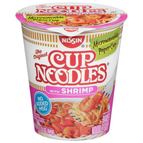 Nissin Cup Noodles with Shrimp