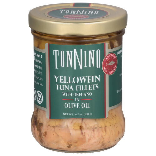 Tonnino Tuna Fillets, Yellowfin Image 1 of 6
