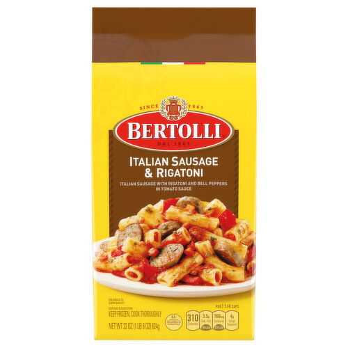 Bertolli Italian Sausage & Rigatoni