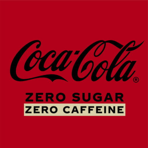 Coca-Cola Zero Sugar  Caffeine Free Soda Soft Drink