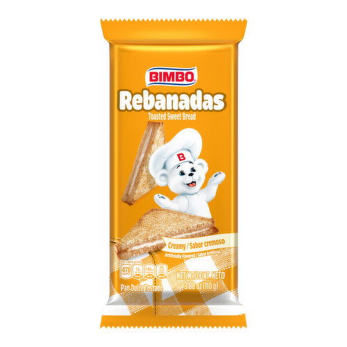 Bimbo Sweet Toast, Club Pack, 3.88 oz