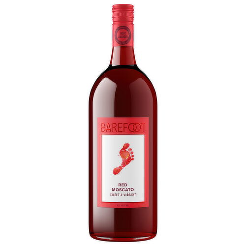 Barefoot Cellars Red Moscato Red Wine 1.5L