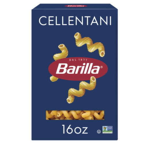 Barilla Cellentani - Non-GMO Pasta Made with Durum Wheat Semolina & Kosher Certified Pasta