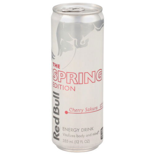 Red Bull Sugarfree Cherry Sakura Energy Drink