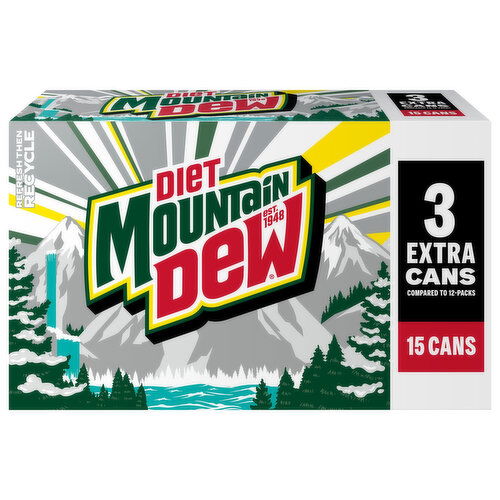 Diet Mountain Dew Soda