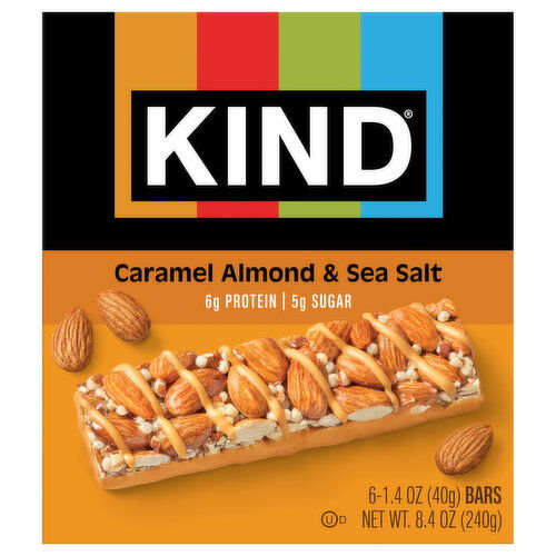 Kind Caramel Almond & Sea Salt Bars