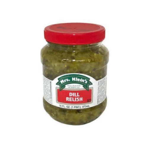 Mrs Kleins Dill Relish 16 oz