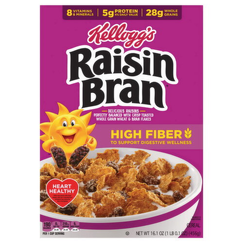 Raisin Bran High Fiber Cereal Image 1 of 6