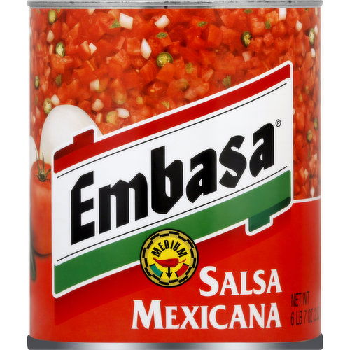 Embasa Salsa Mexicana, Medium