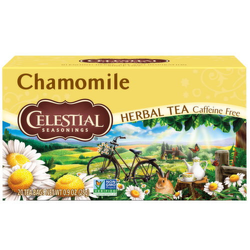 Celestial Seasonings Caffeine Free Tea Bags Chamomile Herbal Tea